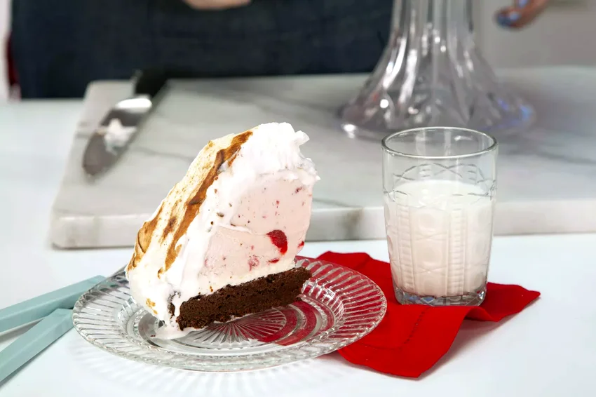 Brownie Baked Alaska