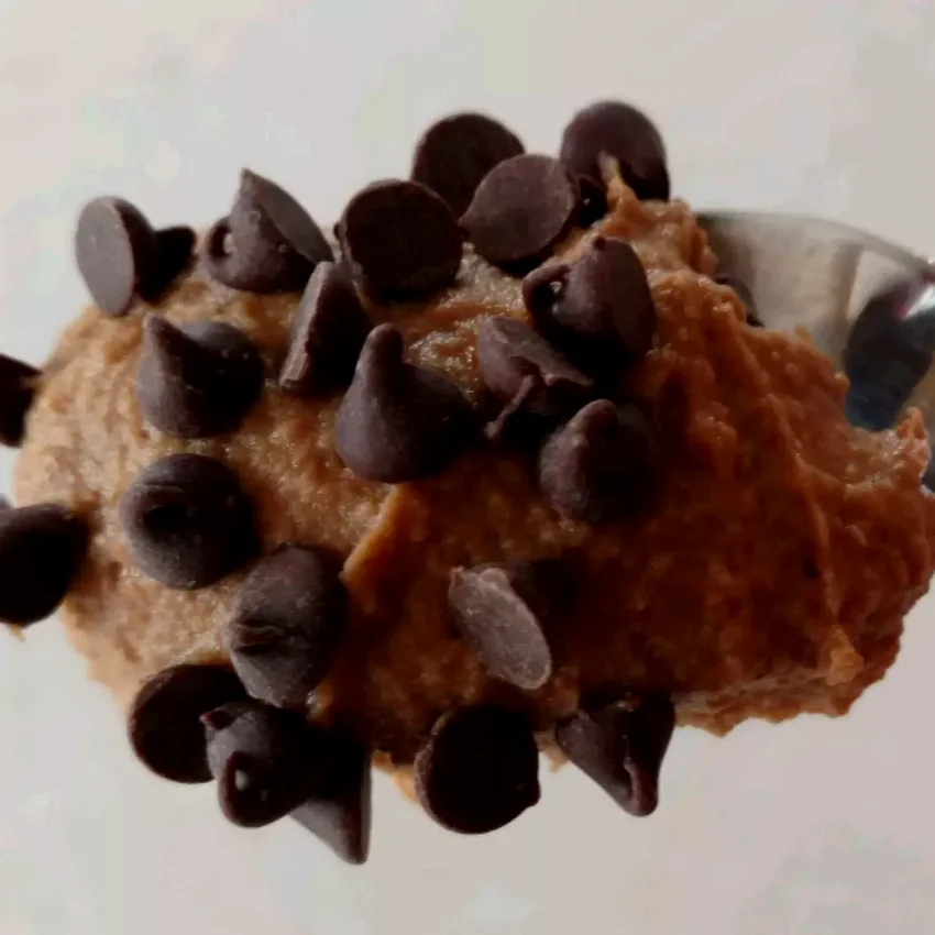 Brownie Batter Dip (aka Chocolate Hummus)