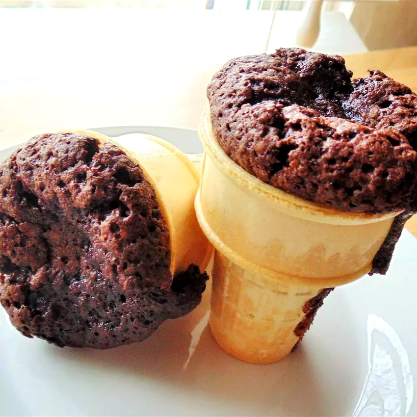 Brownie Cones
