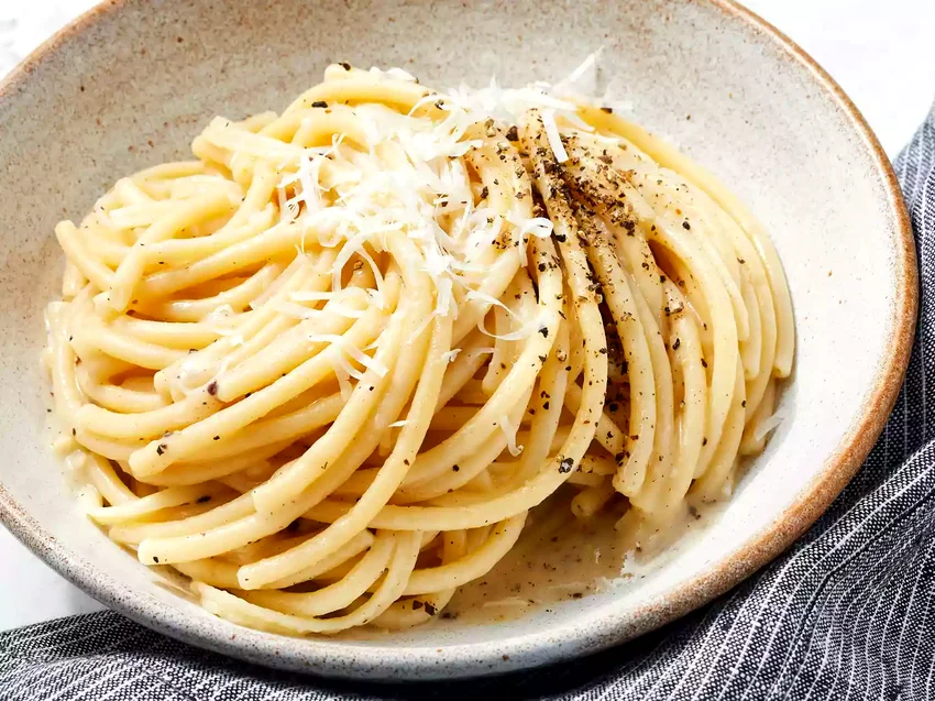 34 Classic Italian Pasta Dishes That Everyone Adores Bucatini Cacio e Pepe (Roman Sheep Herder