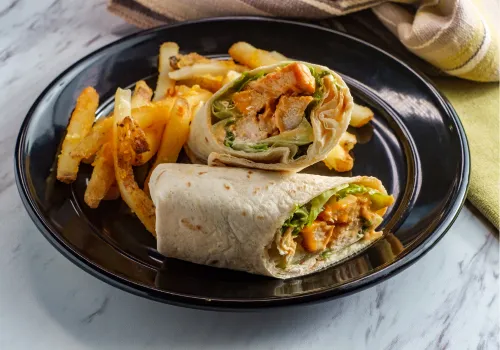 Buffalo Chicken Lettuce Wrap