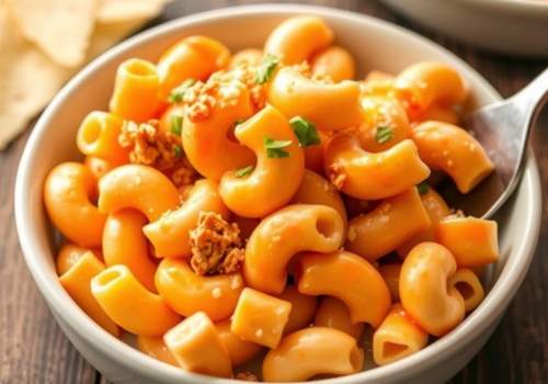 Buffalo Chicken Mac and Cheese