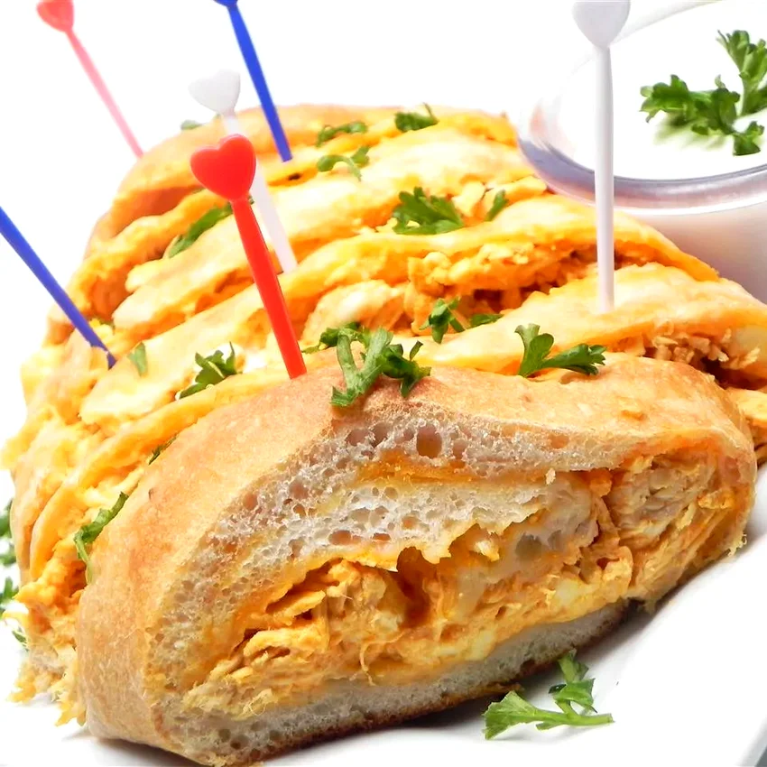 50 Amazing Ways to Use Buffalo Sauce in Your Cooking Buffalo Chicken Stromboli