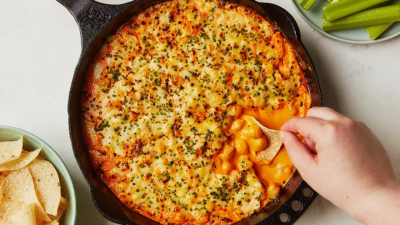 25 Awesome Chickpea Snacks That'll Rock Your Taste Buds! Buffalo Chickpea Dip