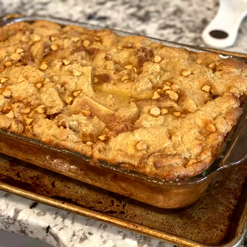 Butterscotch Bread Pudding