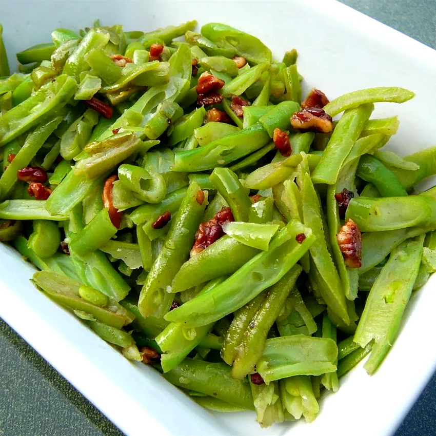 30 Simple Christmas Side Dishes That Won't Stress You Out Buttery Pecan Green Beans