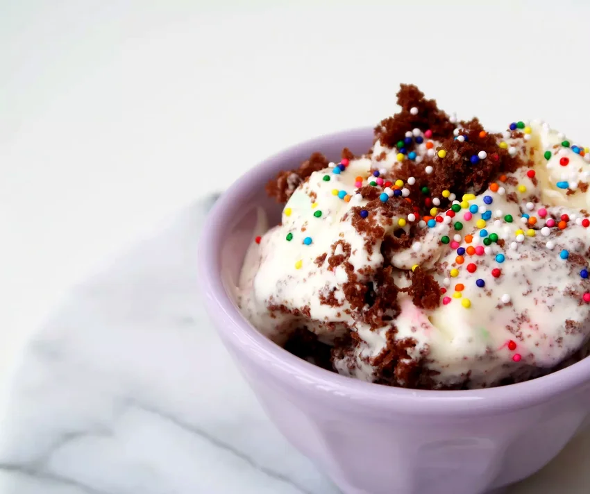 Cake Batter Ice Cream