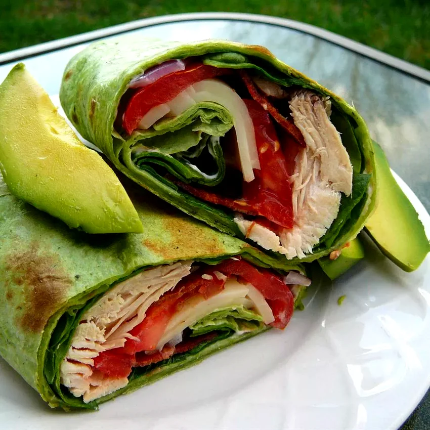14 Easy Chicken Wrap Ideas for Fast, Grab-and-Go Meals California Club Chicken Wraps