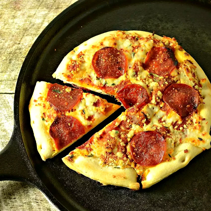 30 Simple Campfire Meals That Make Outdoor Cooking Easy Campfire Pepperoni Pizza