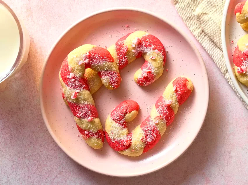 Candy Cane Cookies