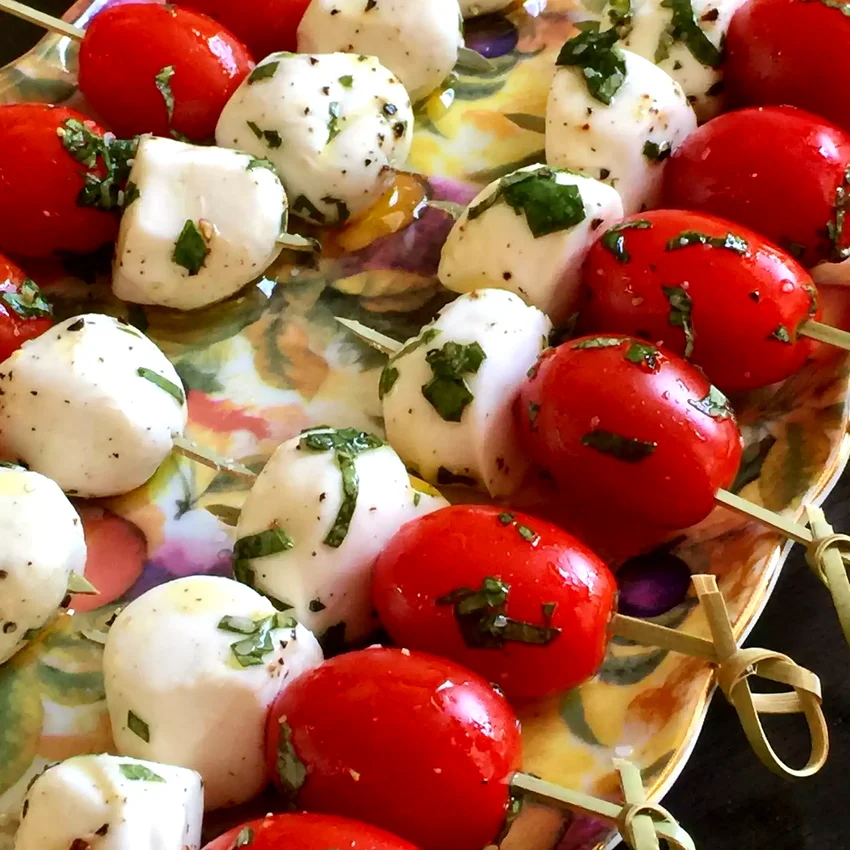 15 Amazing Bridal Shower Food Ideas That Everyone Will Love Caprese Appetizer