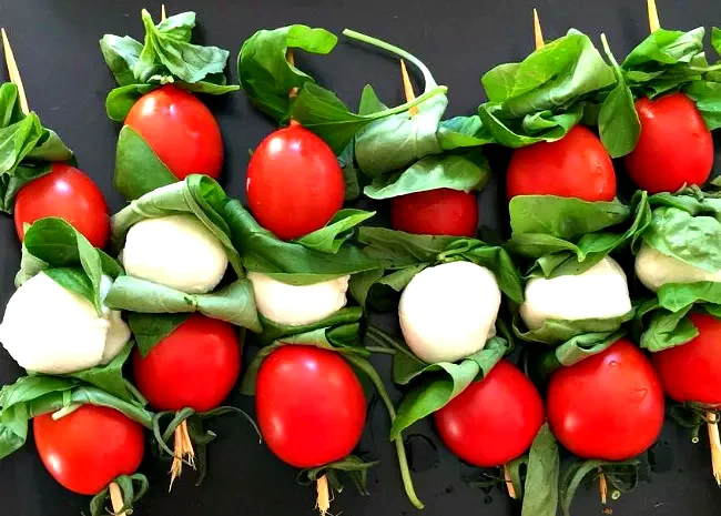 Caprese on a Stick