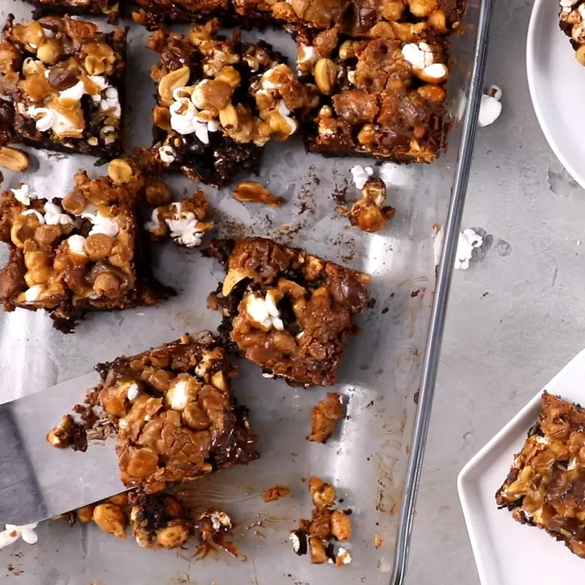 22 Amazing Brownie Mix Recipes That Taste Homemade Caramel Popcorn Brownies