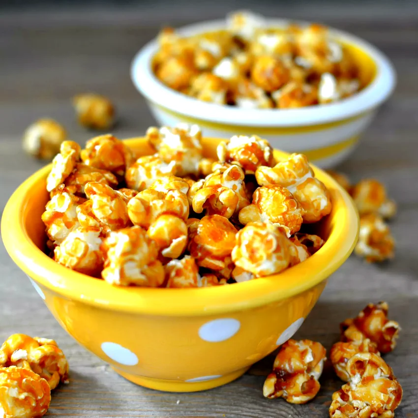 25 Gourmet Popcorn Flavor Ideas for Movie Night Snacking Caramel Popcorn