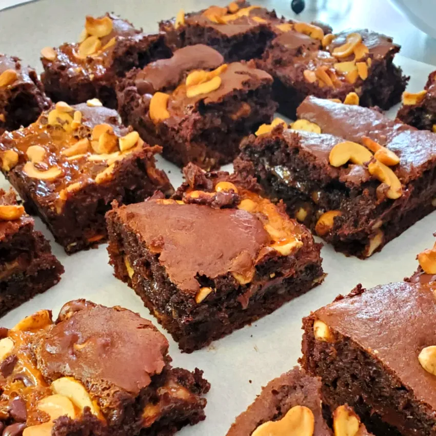 Caramel Turtles(R) Brownies