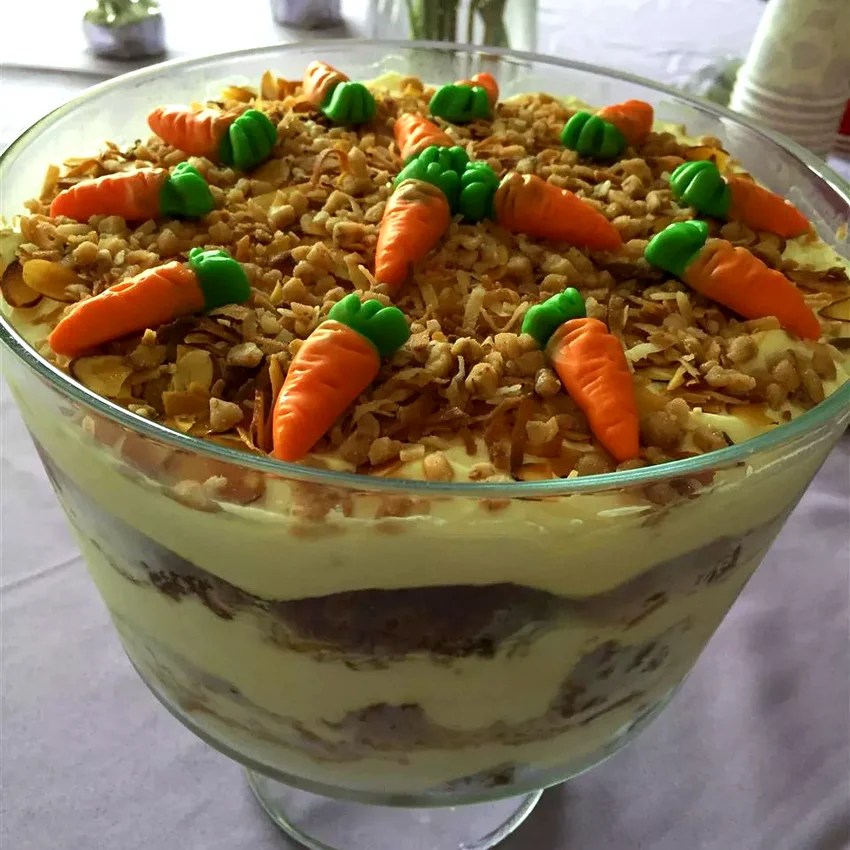 13 Creative Carrot Dessert Ideas Perfect for Easter Carrot Cake Trifle