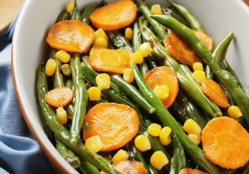 Carrot and Green Bean Casserole