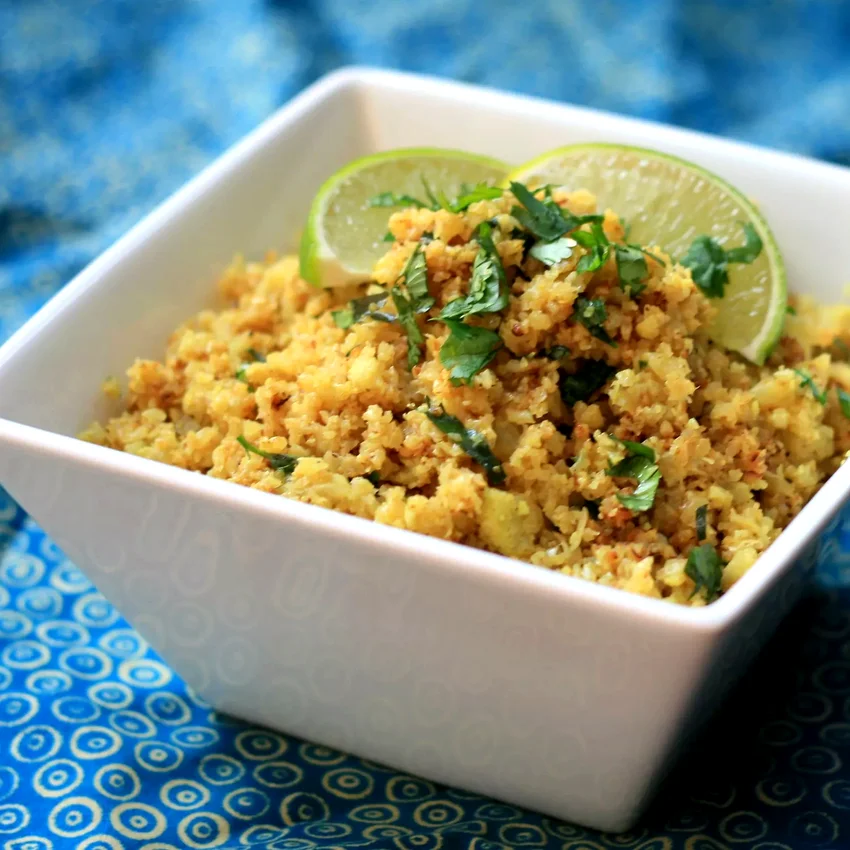 Cauliflower Rice (Biryani-Style)