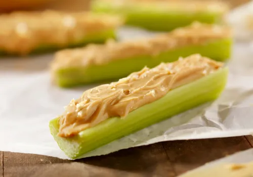 Celery Sticks with Almond Butter