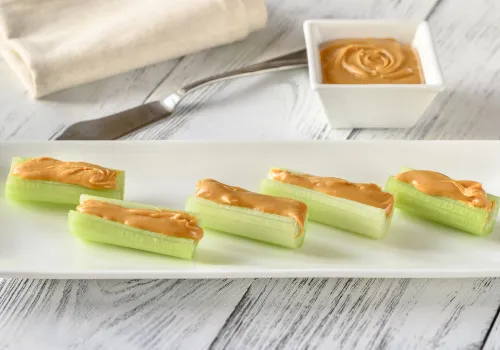 Celery with Almond Butter