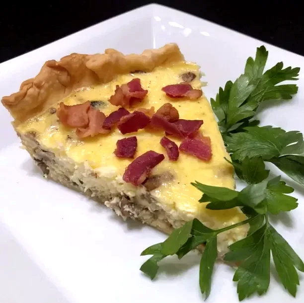 Chanterelle Mushroom Quiche