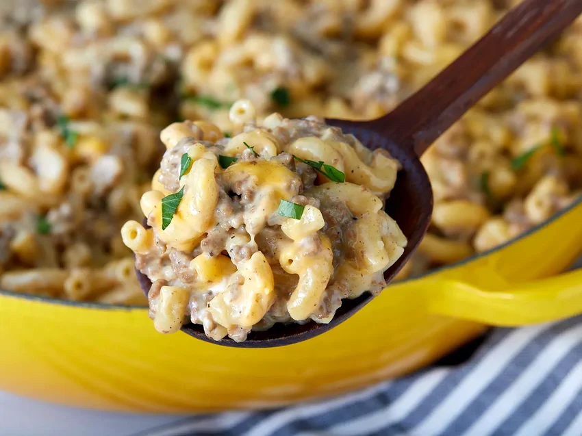 35 Delicious Dishes to Create with Ground Beef Tonight Cheese and Hamburger Macaroni