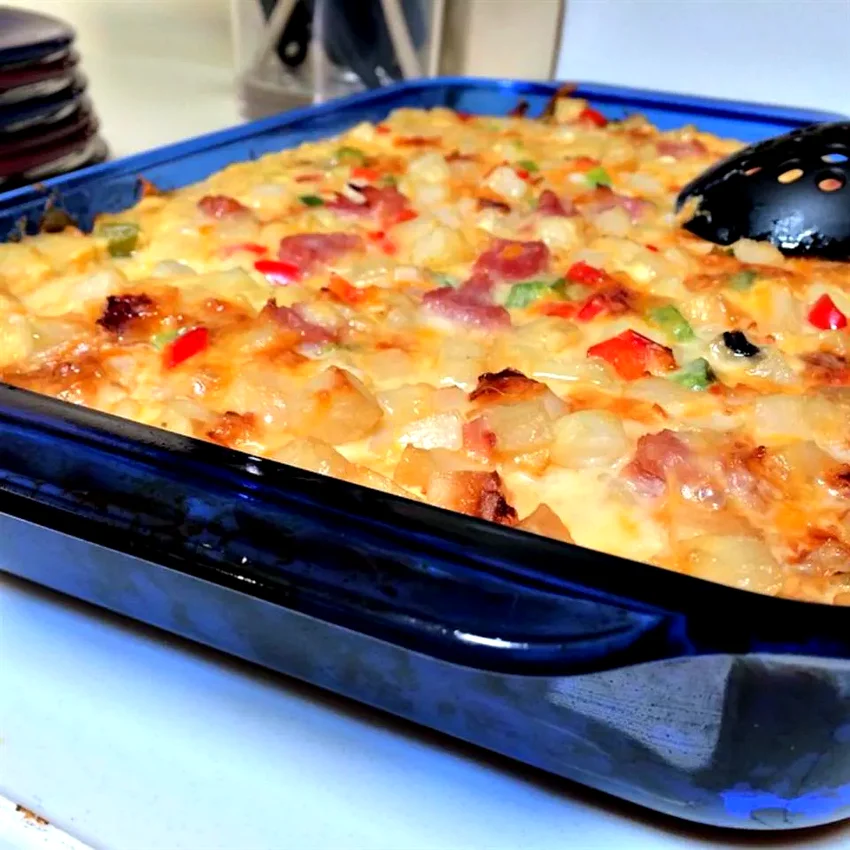 15 Morning Potluck Recipes That Will Impress Your Team Cheesy Amish Breakfast Casserole