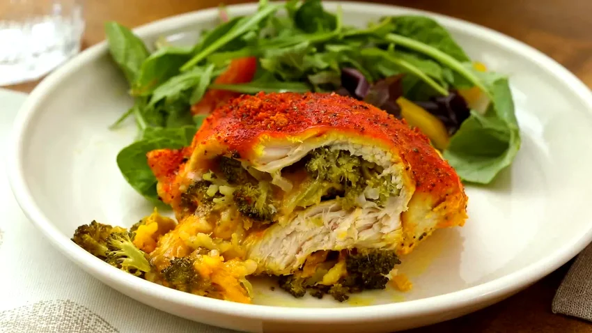 30 Chicken Broccoli Meals That'll Become Your Go-To Dinners Cheesy Broccoli-Stuffed Chicken Breasts