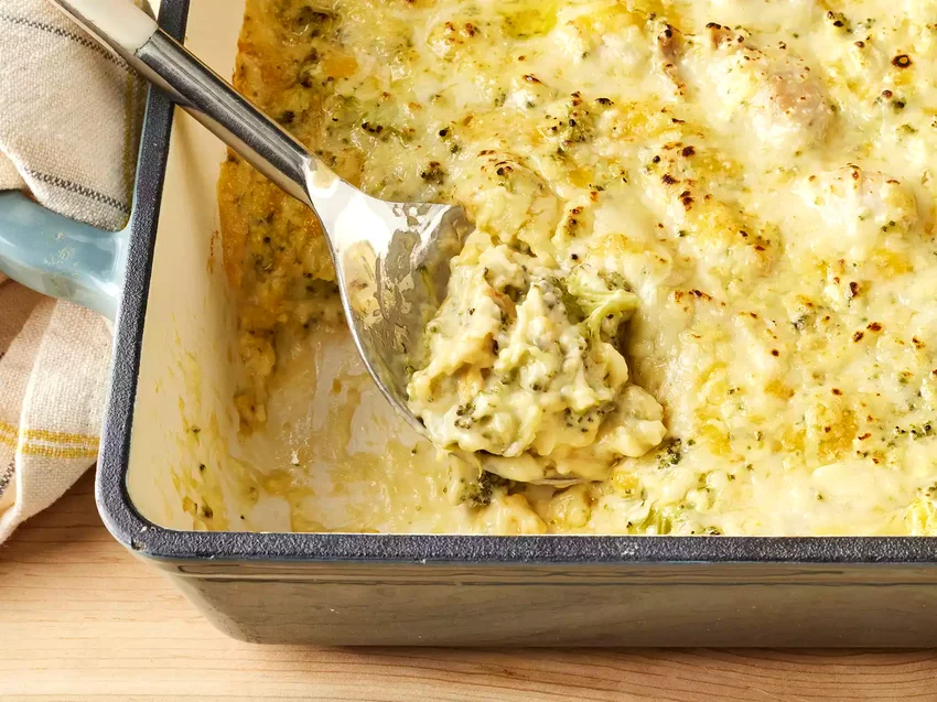 48 Simple 9x13 Pan Dinner Recipes for Easy Family Meals Cheesy Chicken and Broccoli Casserole