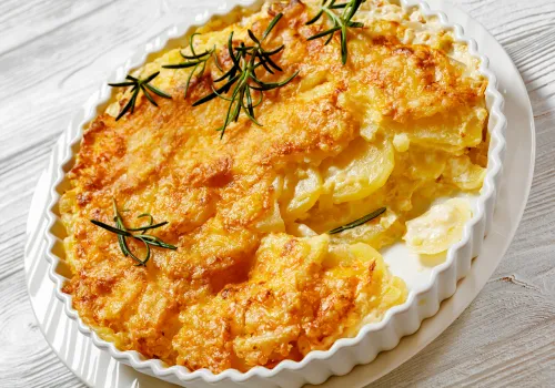 Cheesy Tuna and Potato Bake