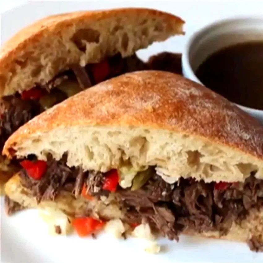 Chicago-Inspired Italian Beef Sandwich