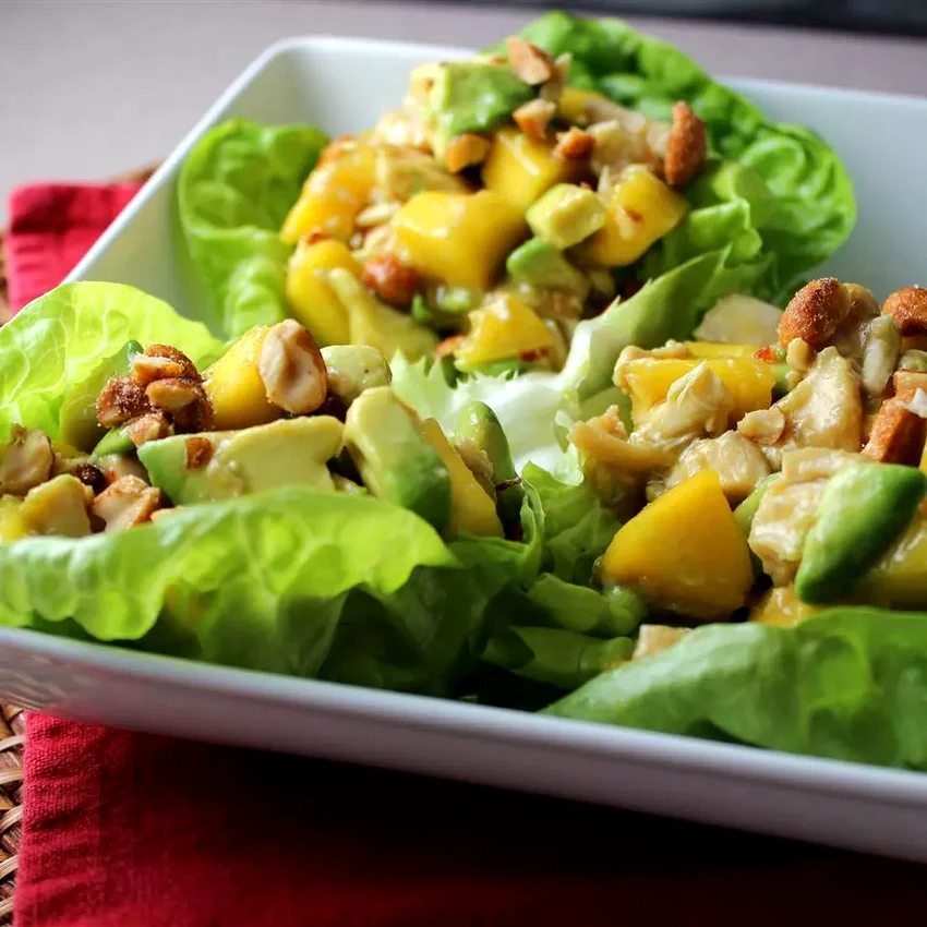 Chicken, Avocado and Mango Salad