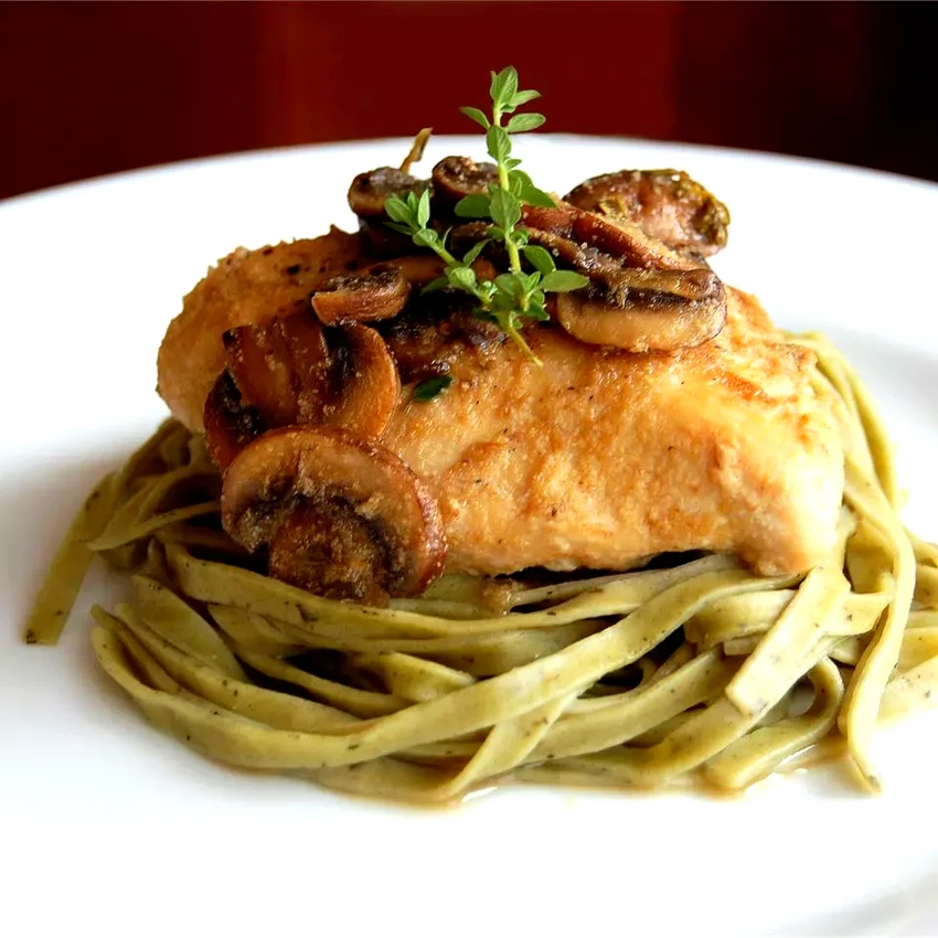 Chicken Breasts with Balsamic Vinegar and Garlic