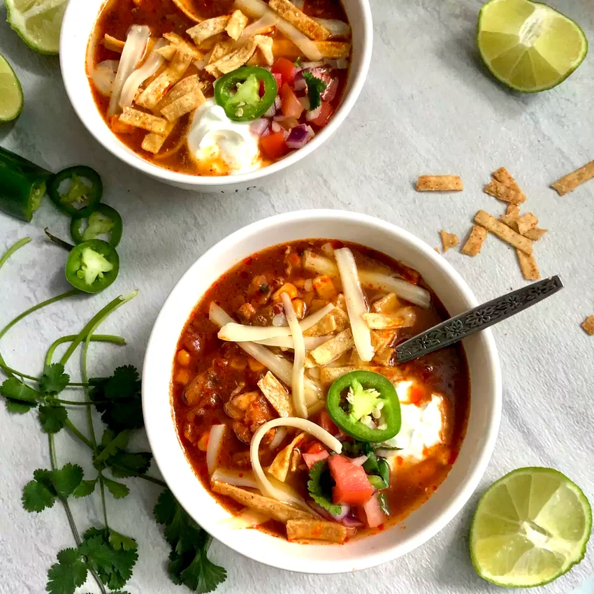 15 Easy Chicken Broth Recipe Ideas for Delicious Meals Chicken Enchilada Slow Cooker Soup