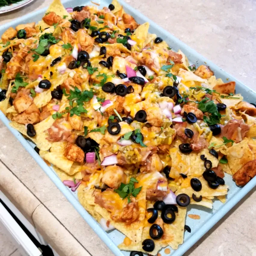 15 Game Day Food Ideas for Your Super Bowl Celebration Chicken Nachos