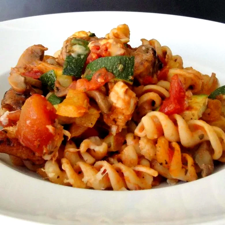 30 Hearty Sausage Pasta Dishes Perfect for Dinner Chicken, Sausage and Zucchini Pasta