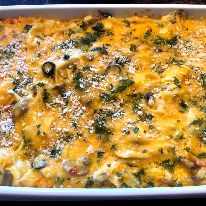 Chicken Tetrazzini for a Crowd