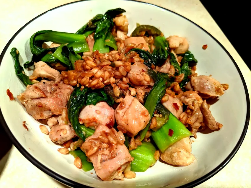 13 Amazing Farro Recipes That Make This Ancient Grain Shine Chicken Thighs with Bok Choy and Farro