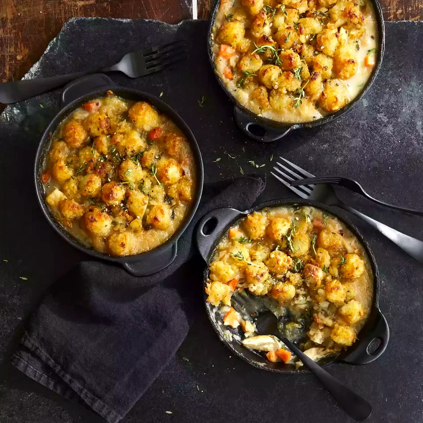 Chicken Tot Pies