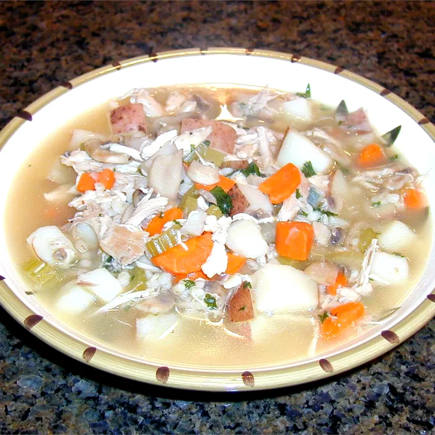 Chicken Vegetable Barley Soup
