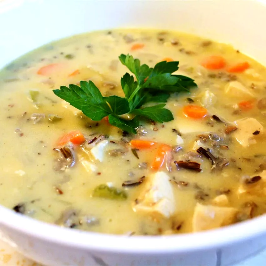 21 Rich Creamy Soup Recipes For Cold Weather Comfort Food Chicken Wild Rice Soup I