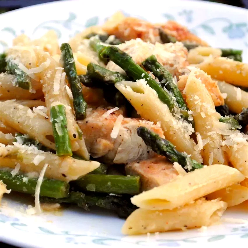 10 Amazing Asparagus Pasta Dishes You'll Cook Again & Again Chicken and Asparagus with Penne Pasta
