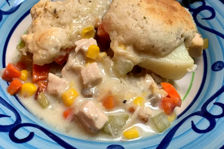 Chicken and Dumplings with Bisquick