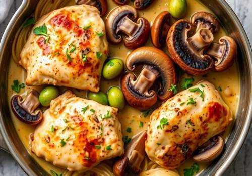 Chicken and Mushroom Skillet