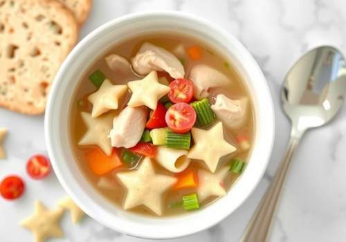 Chicken and Stars Soup