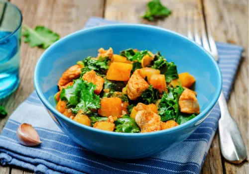 Chicken and Sweet Potato Bowl