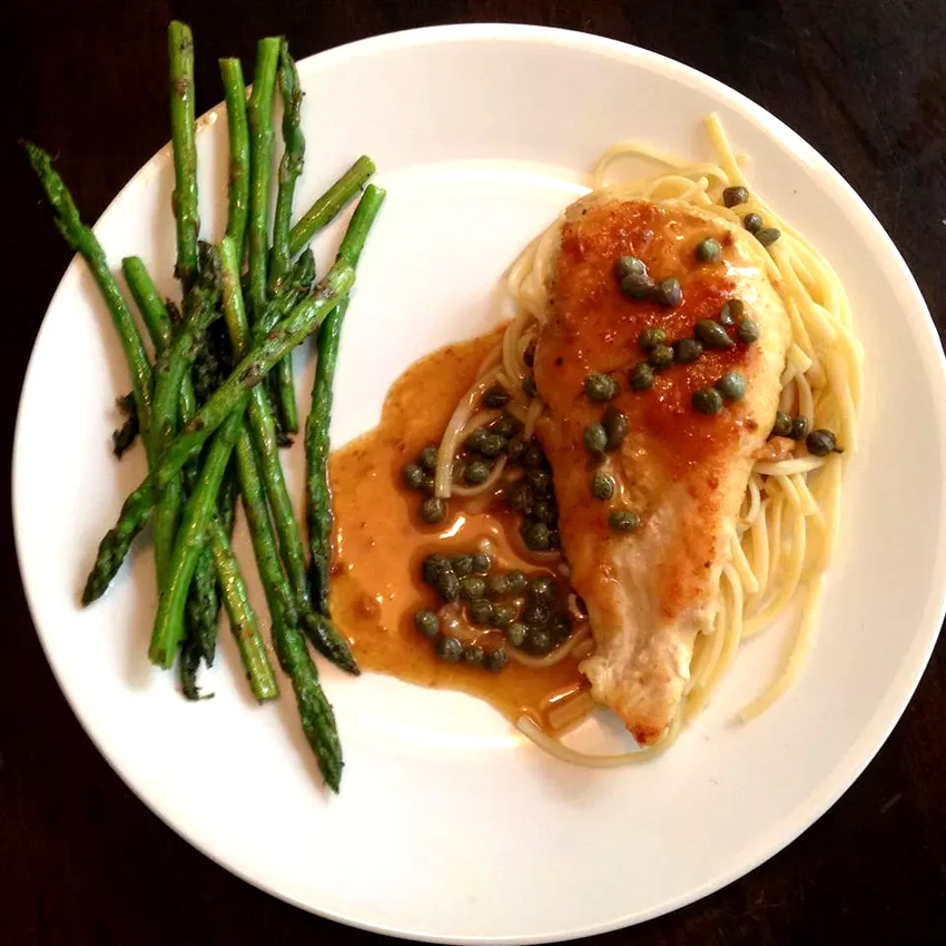Chicken with Lemon-Caper Sauce