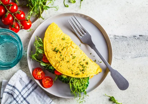 Chickpea Omelet