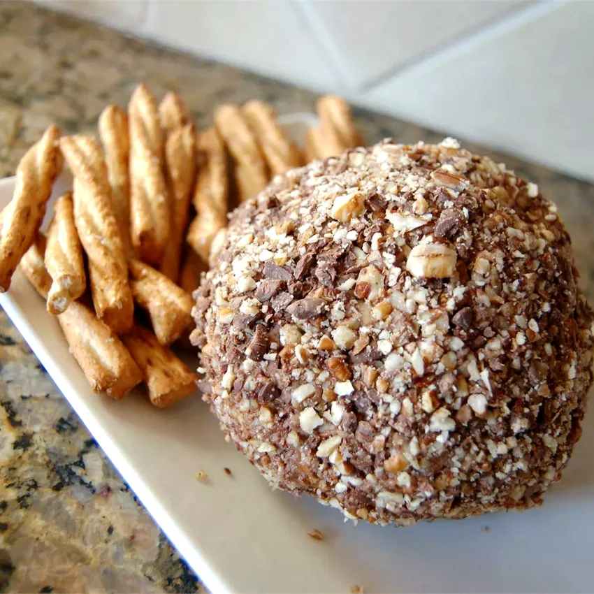 15 Amazing Bridal Shower Food Ideas That Everyone Will Love Chocolate Chip Cheese Ball