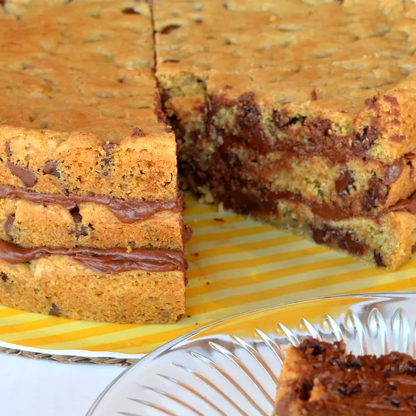 50 Sweet Treats That Begin With a Bag of Chocolate Chips Chocolate Chip Cookie Layer Cake